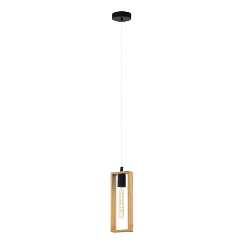 Lámpara colgante vintage para iluminar tu comedor rústico Eglo