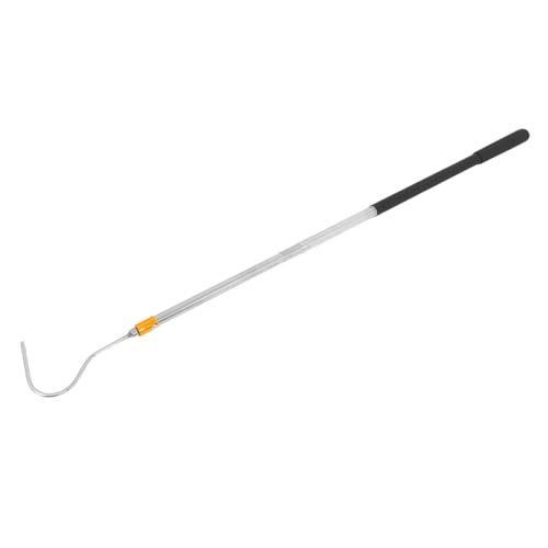 ibasenice Schlangenhaken Für Schwere Beanspruchung Einstellbare Teleskopgreifer Fangstange Für Reptilienzubehör Hakenstange Mit Kompaktem Design Schlangenwerkzeug Für Lange Distanzen