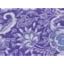 Dark Violet Paisley Floral