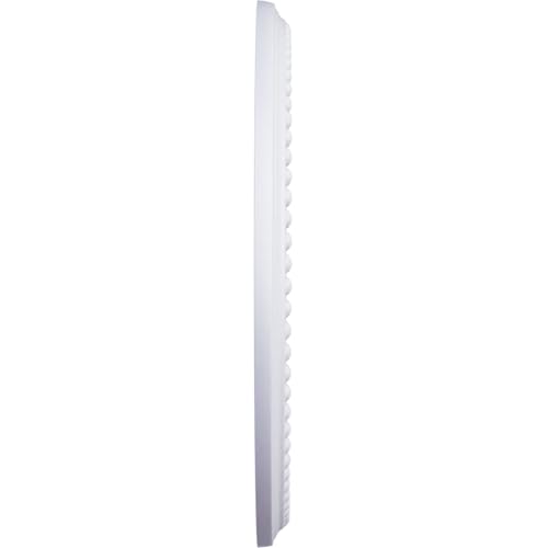 Ekena Millwork CM12BR Bradford Ceiling Medallion, 12 1/2"OD x 3 7/8"ID x 3/4"P (Fits Canopies up to 6 5/8"), Primed by Ekena Millwork - Image 3