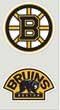 WinCraft Boston Bruins Lot de 2 autocollants