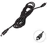 DC Power Male to Male Plug Extension 2.1mm Cable Adapter for Car Truck Monitor CCTV Parking Camera 12V 24V 3 Meters by HitCar