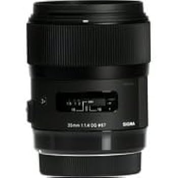 Amazon.com : Sigma 35mm f/1.4 DG HSM Art Lens for Canon EF