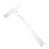 DOITOOL T-lineal 45cm Transparent T-winkel Messgerät Für Holzbearbeitung...