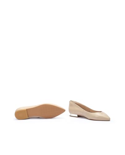 Martinelli Para Mujer. 1544-6168Z Bailarina Vivien 1544 Beige (36), Piel, Plano, 1 A 3Cm, Ninguno, Casual, Fiesta, CláSico - 5