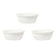 GUUSII HOME 3 Stück Ersatznäpfe Ersatzschalen Keramik für Bambus Foodbar, mikrowellen und spülmaschinenfest(12cm-6.76oz)