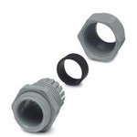 1690639, Cable Accessories Plastic Screw Connection Neoprene Silver Gray (10 Items)