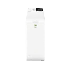 AEG LTA6G7331E Wasmachine, bovenlader, 7 kg, 1300 omw/min, vrije installatie, Prosense-functie, Timesave-programma, LiquiSystem lade, LCD-display, serie 6000, wit, klasse A
