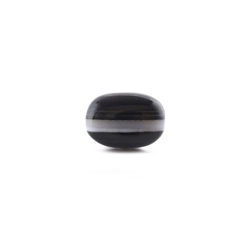 Agate du Botswana 19,9 ct cabochon ovale pour création bijoux