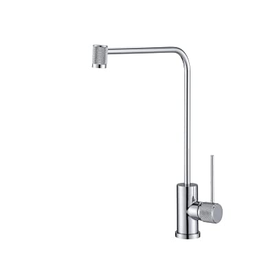 Robinet d'eau potable directe à brosse rotative et commande unique pour évier