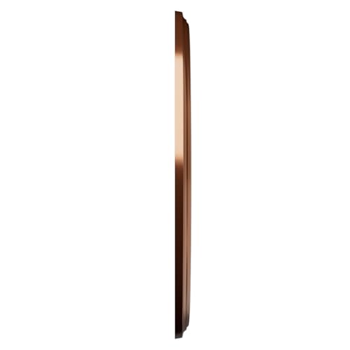 Image of 19 inchOD x 3 1 /2 inchID x 1 inchP Berkshire Thermoformed PVC Ceiling Medallion (Fits Canopies up to 8 3 /8 inch), Bright Coat Dark Bronze