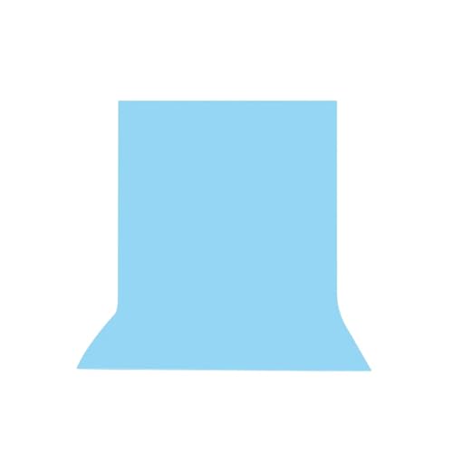 Image of SMILEDRIVE Professional Photography Backdrop PVC Sheets, 60x120 cm, Blue | Photoshoot Backdrop, Waterproof