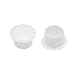 Tool parts Screw Cap Cover - 20Pcs 10mm Dia White Plastic Locking Hole Plug Button Top Flush