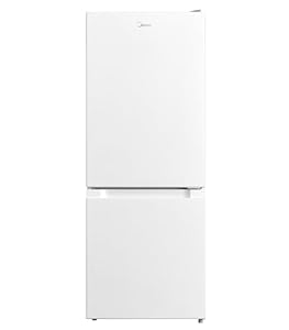 Midea MDRB202FGE01 124cm 60/40 Small Fridge Freezer - White - E Rated
