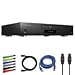 Panasonic DP-UB9000P1K: HDR10+, 4K UHD, Dolby Vision Network Streaming Blu-ray Disc Player + HDMI Cable + Optical Audio Cable