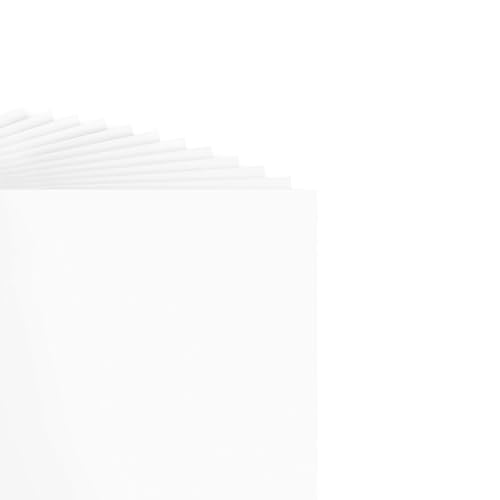 Image of Staples Glue-Top Notepads, 5x8 Inch, White, 50 Sheets /Pad | Clean-tear pages for notes, lists, and everyday office writing.