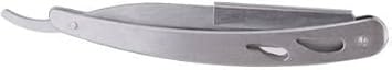 Osking Professional Stainless Steel Straight Edge Barber Blade Shaving Razor For Men, Razor Knife