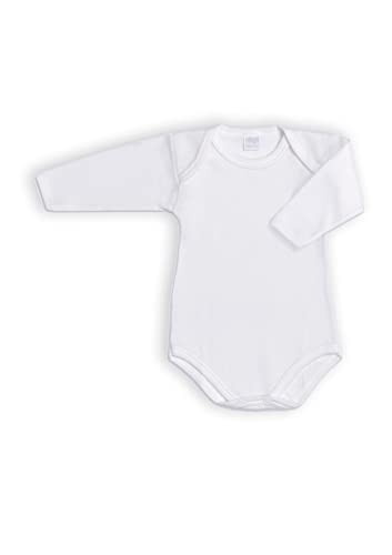 Disponibile nel Colore Bianco Ellepi 6 Pezzi Body Neonato Neonata Manica Lunga AF890 in Cotone Interlock. BIANCO 2 Anni