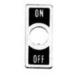 OEM TE Connectivity/AMP Brand 2-1437628-4, Labels Legend Plate Label Aluminum Matte Black (25 Items)