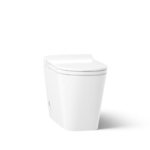 Kohler Leap One-Piece Elongated Smart Toilet with Bidet Built In, Dual-Flush, Quiet-Close