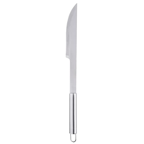 Mimo Style Jogo Para Churrasco 3 Pçs Fabricadas em Aço Inox e Maleta de Tecido, Inclui 1 Faca, 1 For