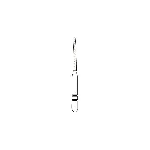 Premier PR-2015154 Two Striper Fg Diamond Bur, 261.8, Fine (Pack of 5)