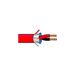 Belden 5200FL 16 AWG 2 Conductor PO FS PVC Red Commercial Applications Cable (1000ft)