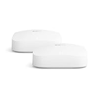 Router wi-fi mesh Amazon eero Pro 6E | Ethernet 2,5 Gbps | Fino a 380 m² | Connessione di oltre...