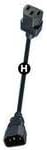 317005-01, Cable Assembly Power Cord 0.99m 18AWG 3 POS Power F (10 Items)