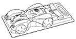 Tamiya Buck Blader Clear Body Set