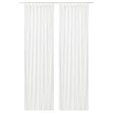 Ikea Matilda Sheer Curtains 1 Pair, White 101.119.84