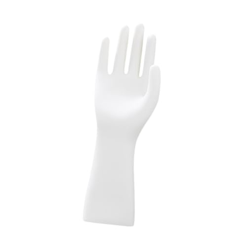 Maniquí de mano masculino blanco resistente para joyas 6