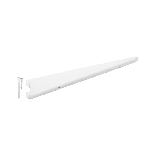 Knape & Vogt 182WH10.5 182 WH 10.5 Shelf Bracket, 1, White, No Size, No Color