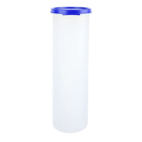 Image of Cutting EDGE Smart Slim Storage Airtight Container-Dark Blue,Set of 7 | Plastic material, size - 2x1.1L+3x585ml+2x250ml , pantry organization, pulses storage, grains storage, kitchen Storage