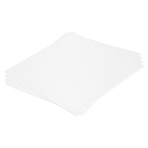 MECCANIXITY ABS Plastic Sheet 10 Inch x 10 Inch x 0.2 Inch ABS Styrene Sheets for Building Model DIY Crafts Panel White 4 Pcs