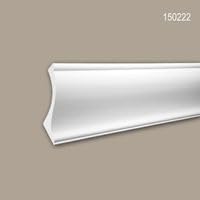Corniche Profhome en polyuréthane rigide 150222 pour masquer les fissures de plafond