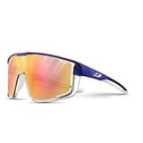 Julbo Fury Gafas de Sol, GFDJ Capsule: Metalic Blue/White, M Unisex Adulto