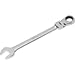 Titan (TIT12905) Combination Ratcheting Wrench, 1/2", Flex Head Box End