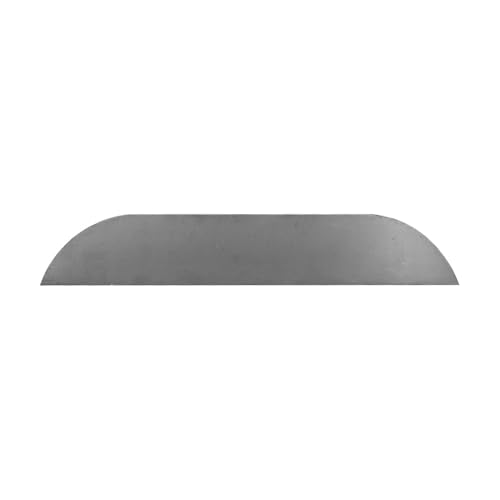 Tandem Trailer Axle Fender Back for 9x72 & 10x72 Fender - Heavy Duty Steel, 16-Gauge Thickness, Weld-On Installation