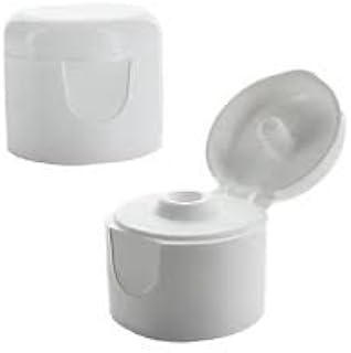 WM (Pack of 24) - 20/410 White Replacement Flip-Top Dispensing caps for 1 oz, 2 oz, 4 oz Bottles. Please Make Sure The Bottle Opening is Exactly 20 mm,
