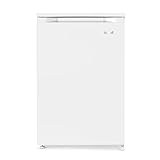 Baridi 55cm Undercounter Freezer with Adjustable Thermostat, 85L, White - DH250 - Image 1