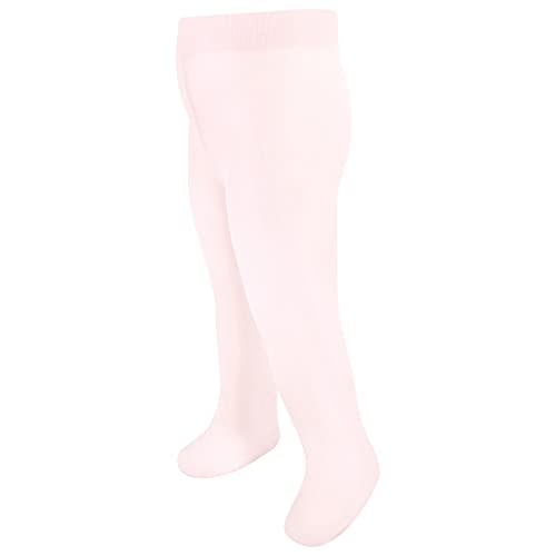 Luvable Friends Baby Girls' Nylon Tights, Black Pink, 0-9 Months Us #TOP4