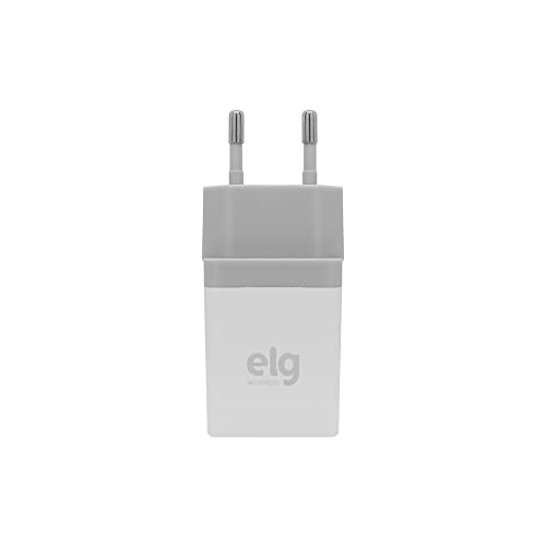 Carregador USB de Parede Bivolt e Universal Branco - WC1AE ELG