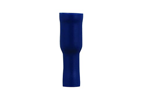 Connect Workshop Consumables 36876 Blue Female Bullet Terminal 5Mm 10Pc
