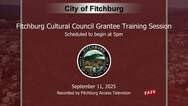 Fitchburg Cultural Council Grantee Training Session - 9.11.2025 cover art