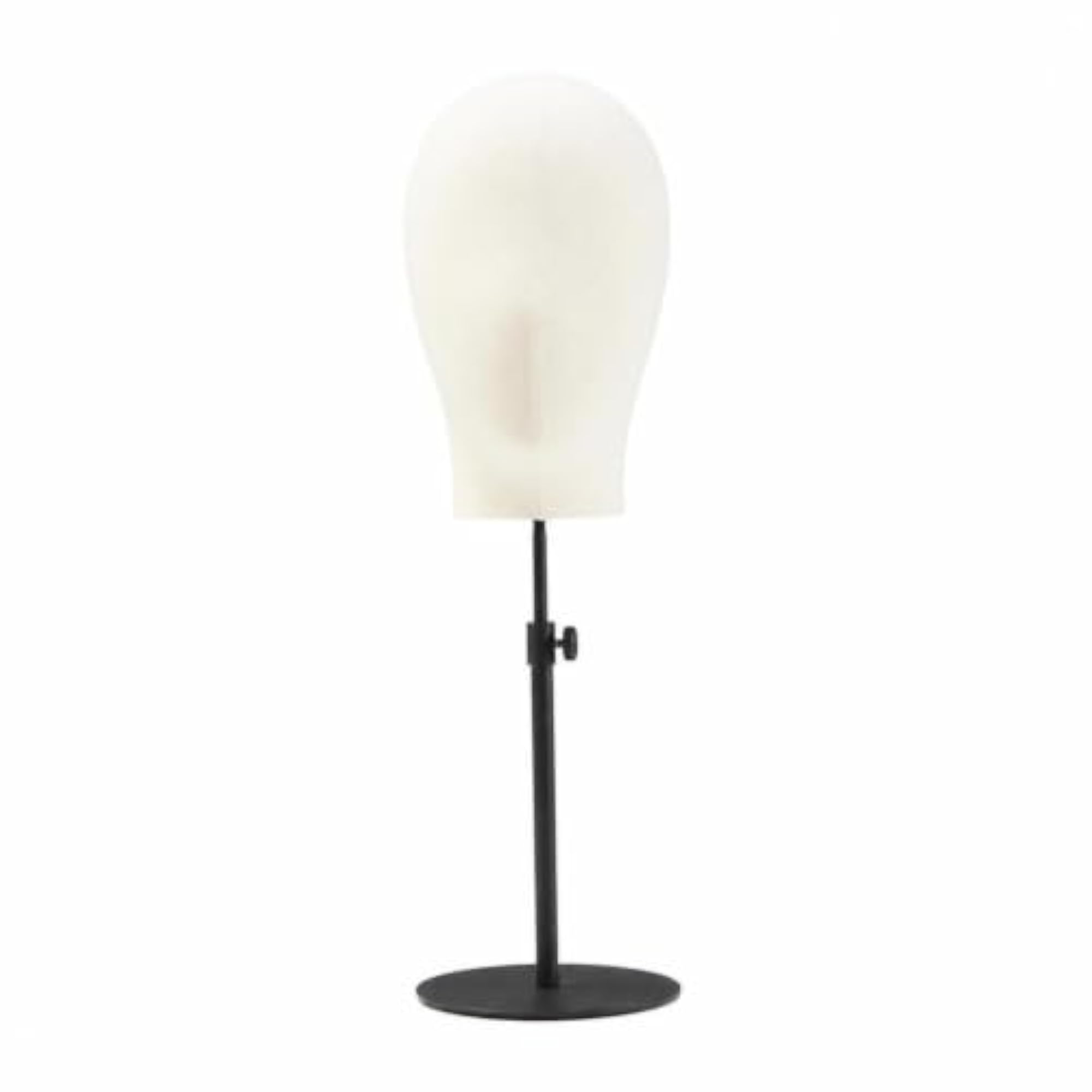 Adjustable Height Professional Mannequin Head with Stable Base
