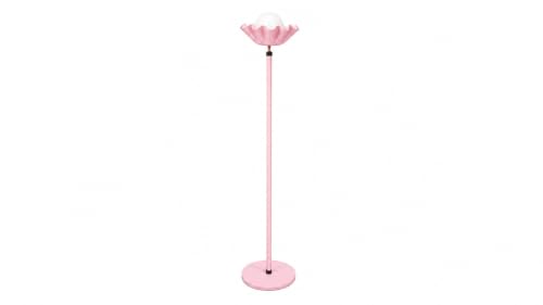 Image of Metal Shade Wooden Tripod Floor Lamp for Living Room, Living Room Corner, Bedroom, Home, Office, Interiors, Decor, Cinema. (Pink with Ball)