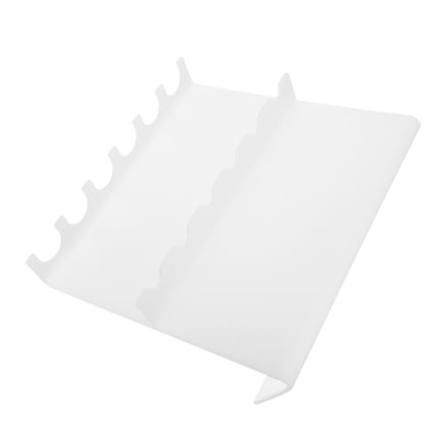 Cabilock Lab Pipettor Stand Rack Linear Pipette Holder Scientific Lab Tube Holder Rack Plastic Material