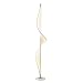 Produktbild Lucande LED Stehlampe 'Edano' dimmbar (Modern) in Weiß aus Textil u.a. für Wohnzimmer & Esszimmer (1 flammig,) - Stehleuchte, Floor Lamp, Standleuchte, Wohnzimmerlampe, Wohnzimmerlampe