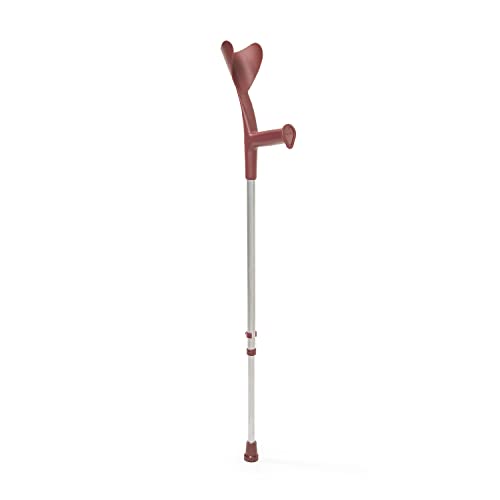 Bastón inglés extensible y regulable para adulto de aluminio AARON. Muleta de brazo talla única. Peso máximo soportable150 kg.